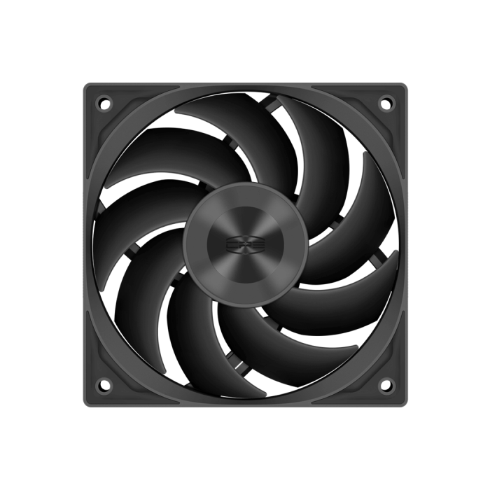 Вентилятор для корпуса PCCooler F5 R120 BK 1x(120x120x25mm) 500-2200RPM Black