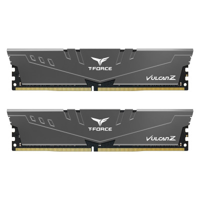 Оперативная память 16GB Kit (2x8GB) 3200MHz DDR4 TeamGroup VULCAN Z CL16 Gray TLZGD416G3200HC16FDC01