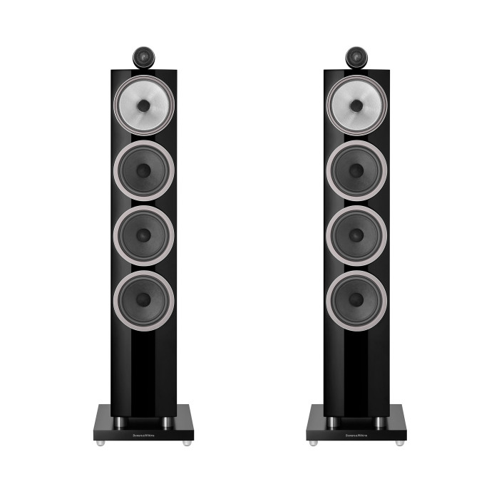 BOWERS & WILKINS Акустическая система 702 S3 Anniversary Edition ЧЕРНЫЙ (Пара)
