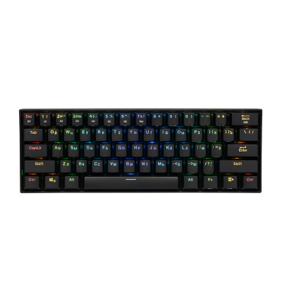 KeyBoard  Bluetooth, Redragon Draconic RU, wireless, black (77696)