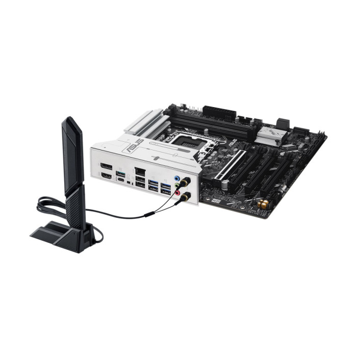 MB Socket1851, MATX, iZ890 (DP+HDMI) ASUS PRIME Z890M-PLUS WIFI, 4DDR5, 4PCIx16