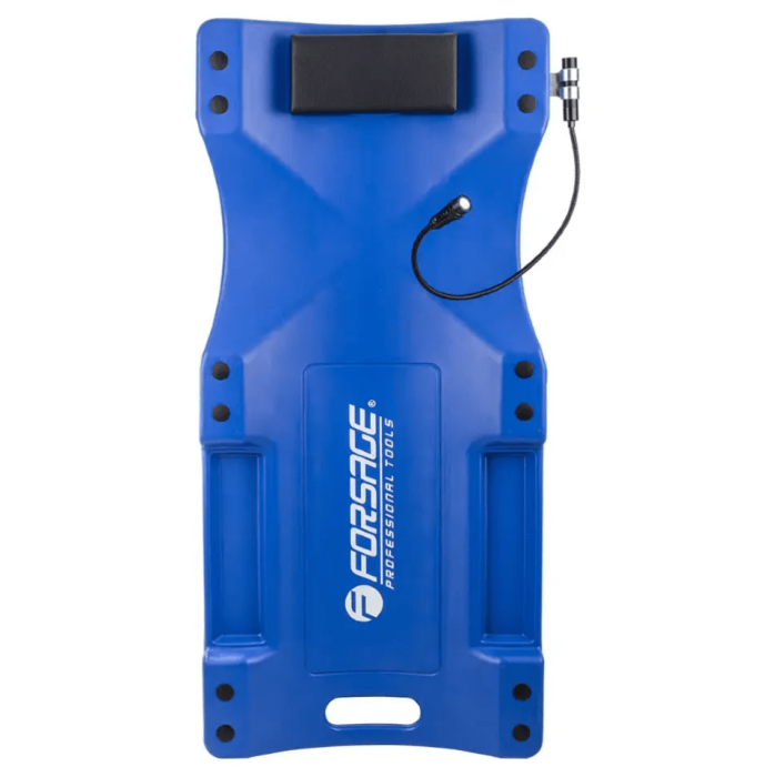 Лежак пластиковый подкатной на 6-ти колесах 61719 F-TRH6802-2