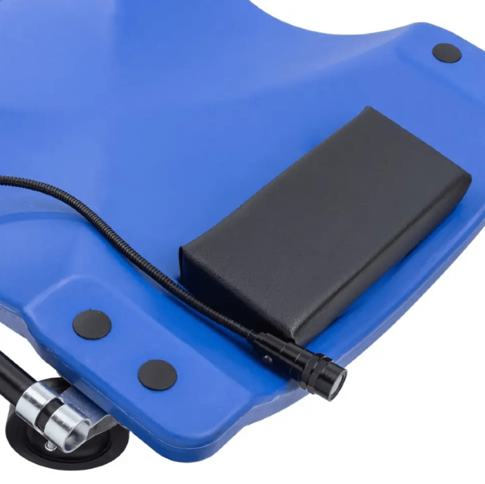 Лежак пластиковый подкатной на 6-ти колесах 61719 F-TRH6802-2