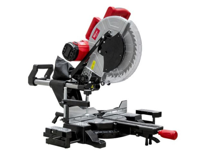 Торцовочная пила WORTEX MS 3020 LB в кор. 1800 Вт, 305 мм, глуб. до 105 мм, шир. до 330 мм, лазер, п