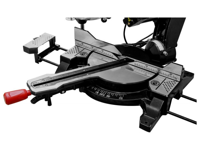 Торцовочная пила WORTEX MS 3020 LB в кор. 1800 Вт, 305 мм, глуб. до 105 мм, шир. до 330 мм, лазер, п