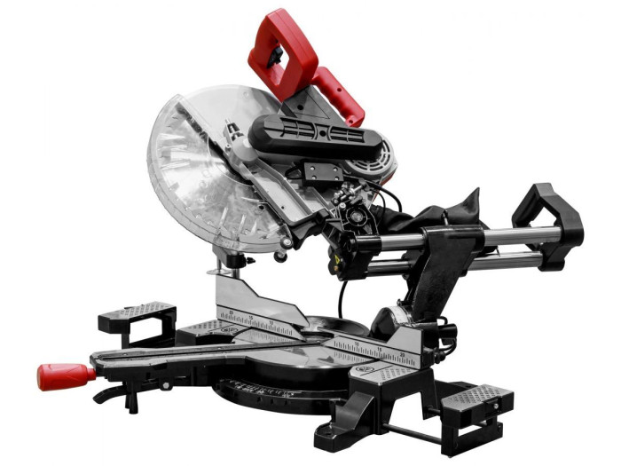 Торцовочная пила WORTEX MS 3020 LB в кор. 1800 Вт, 305 мм, глуб. до 105 мм, шир. до 330 мм, лазер, п