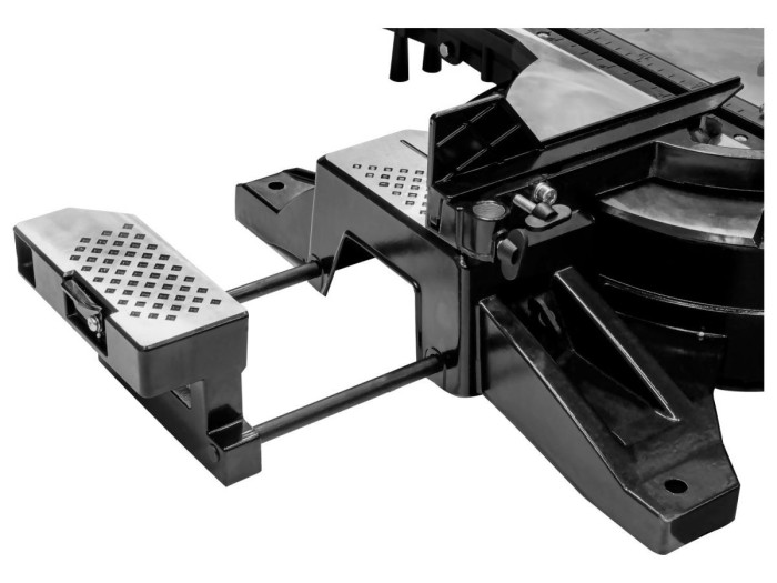 Торцовочная пила WORTEX MS 3020 LB в кор. 1800 Вт, 305 мм, глуб. до 105 мм, шир. до 330 мм, лазер, п