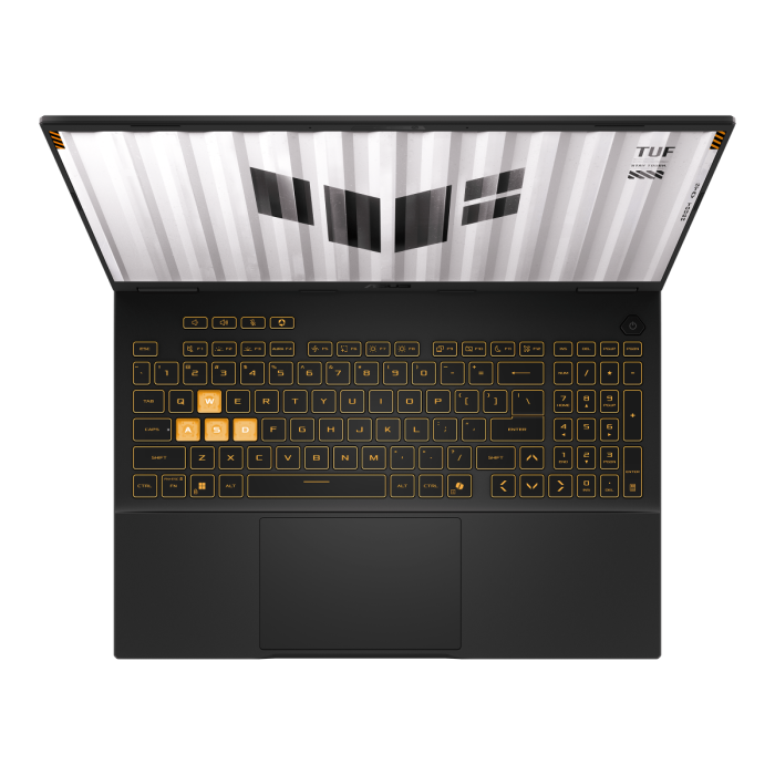 Ноутбук ASUS TUF Gaming F16 FX608JM-RV002, i5-13450HX-2.4/512GB SSD/16GB/RTX5060-8GB/16" WUXGA,Dos