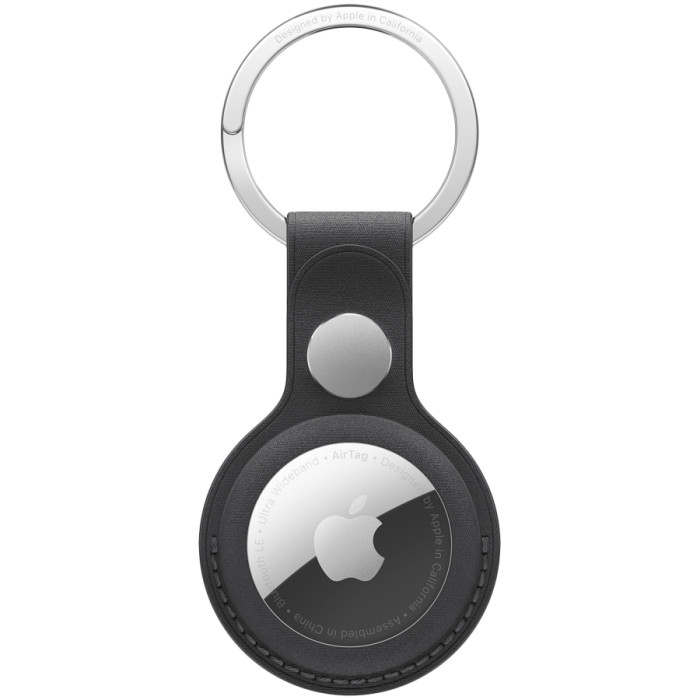 AirTag FineWoven Key Ring - Black,Model A3363