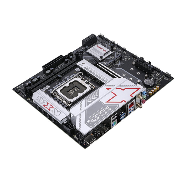 MB Socket1851, MATX, iB860 (VGA+HDMI) Colorful BATTLE-AX B860M-E WIFI V20, 2DDR5, PCIx16, PCIx4