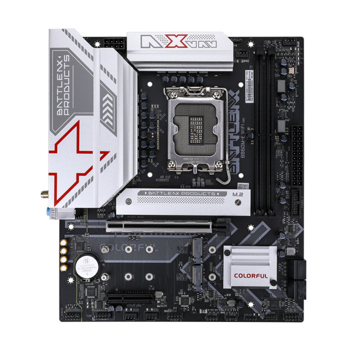 MB Socket1851, MATX, iB860 (VGA+HDMI) Colorful BATTLE-AX B860M-E WIFI V20, 2DDR5, PCIx16, PCIx4