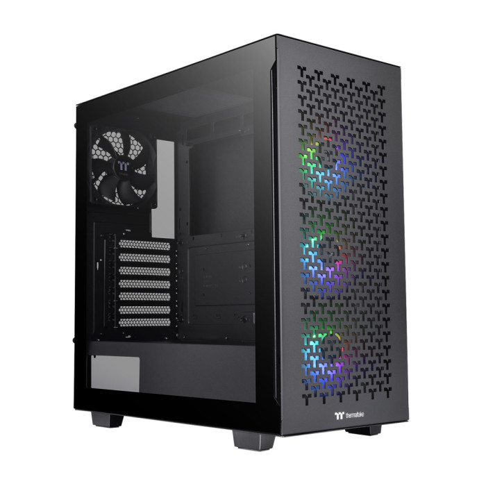 Case MATX midi Tower Thermaltake, V350 TG ARGB AIR, CA-1S3-00M1WN-03 (без БП), black