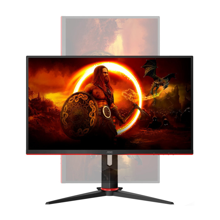 LCD 23.8" AOC 24G2SP/BK/01, 1920x1080 IPS (LED),  1ms, 300 cd/m2, 1000:1, D-Sub/2HDMI/DP