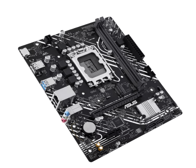 Материнская плата ASUS PRIME  H610M-F D4 R2.0, LGA1700 2xDDR4 2xSATA3 1xM.2 1xHDMI mATX