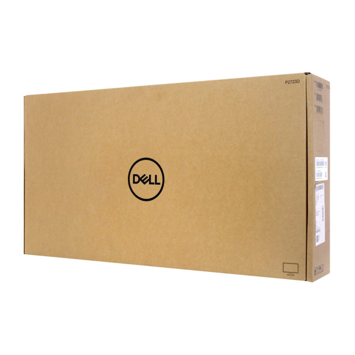 LCD 27" Dell P2723D, (210-BDDX), 2560x1440 (IPS), 8ms, 350 cd/m2, (1000:1), DP/HDMI