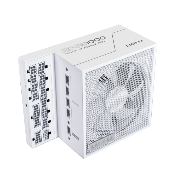 Блок питания Lian Li EG1000 WHITE 1000W Full Modular, 80+ PLATINUM, КПД 92% G9P.EG1000.WE00.EU