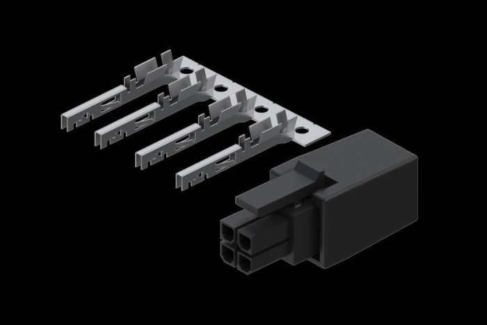 Вилка TELTONIKA 4-Pin plug with contact terminals (PR4MK04K)