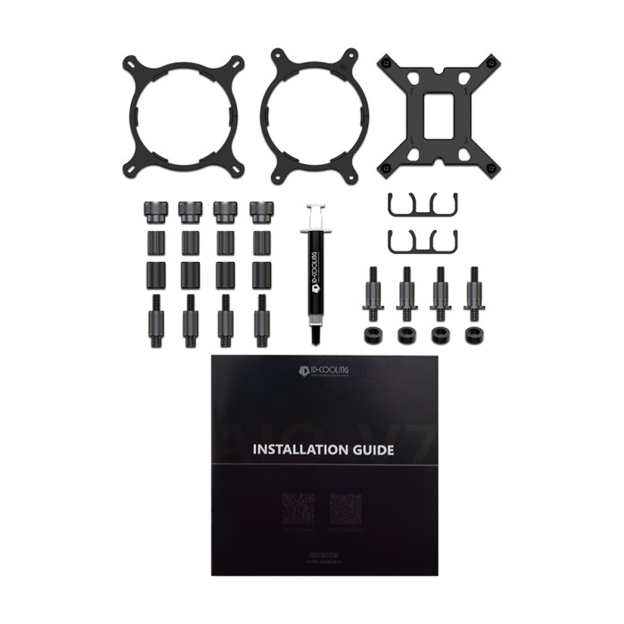 Water Cooler ID-Cooling FX360 PRO WHITE, for S1700/1851/1200/2066/2011/115x/AMD, white