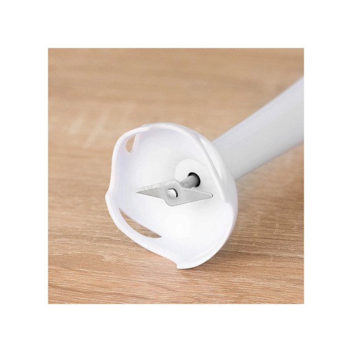 Погружной блендер, Scarlett, SC-HB42S12, Мощность 500 Вт, 1 скорость, Импульсный режим, Цвет белый