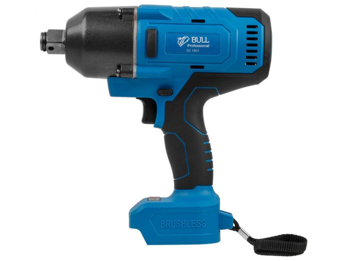 Аккум. ударный гайковерт BULL SC 1801 в чем. БЕСЩЕТ., 18 В, 1000 Н*м, 3/4", 1х6 А*ч, з/у 4 А