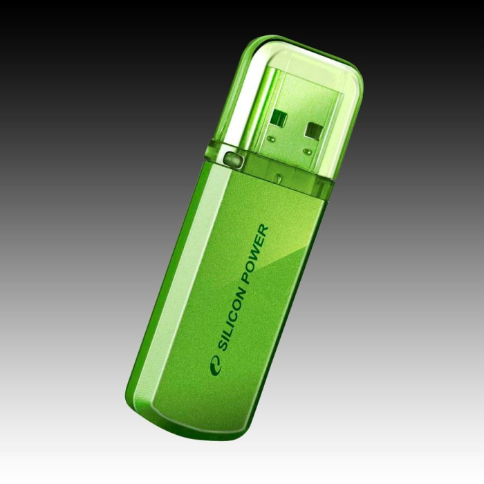 Silicon Power Helios - 101 32GB Pendrive USB 2.0 Green