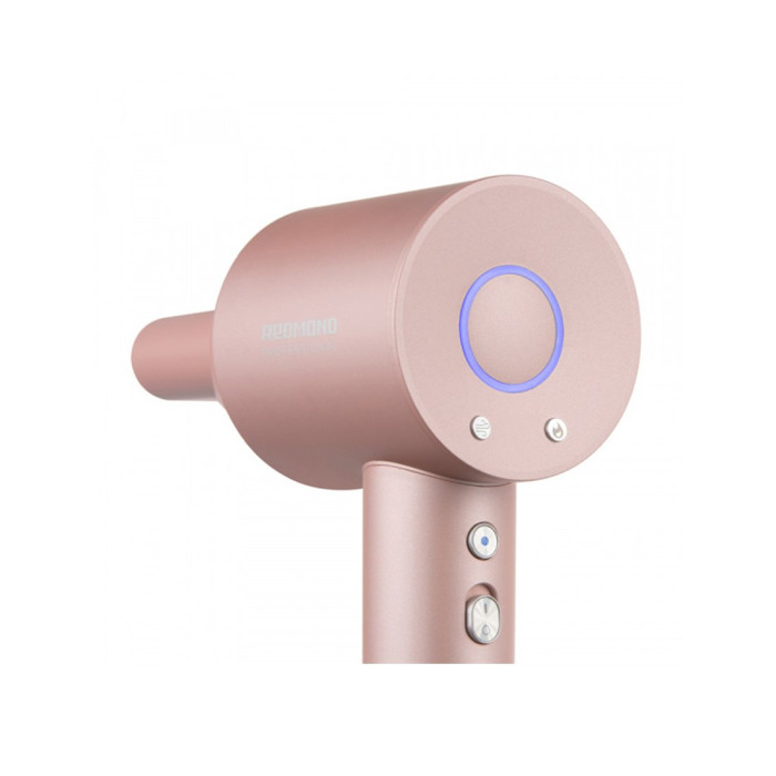 Фен, Redmond, HD1701, Мощность 1600 Вт, Напряжение 220-240 В, 50/60 Гц, Тип мотора BLDC, Материал пластик, Количество скоростей 3,Количество температурных режимов 3, Максимальная температура нагрева 100-110 °C, Розовый