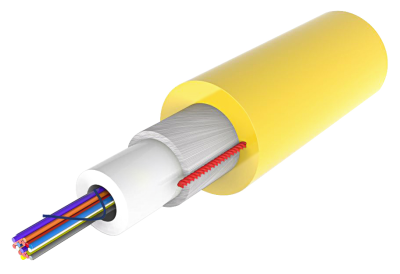 CA FO SM 8x9/125 OS2, ULSZH Indoor/Outdoor Loose Tube - Gel Cable Buffering
