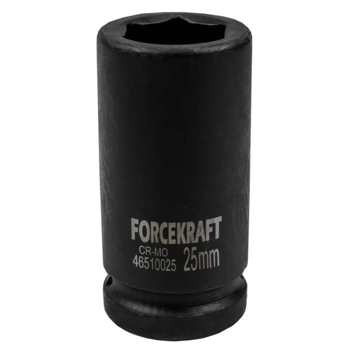 Головка ударная глубокая 3/4", 25мм (6гр.) FORCEKRAFT 19629       FK-46510025