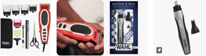 Машинка для стрижки волос Wahl Close Cut Pro красный + Wahl Nose trimmer