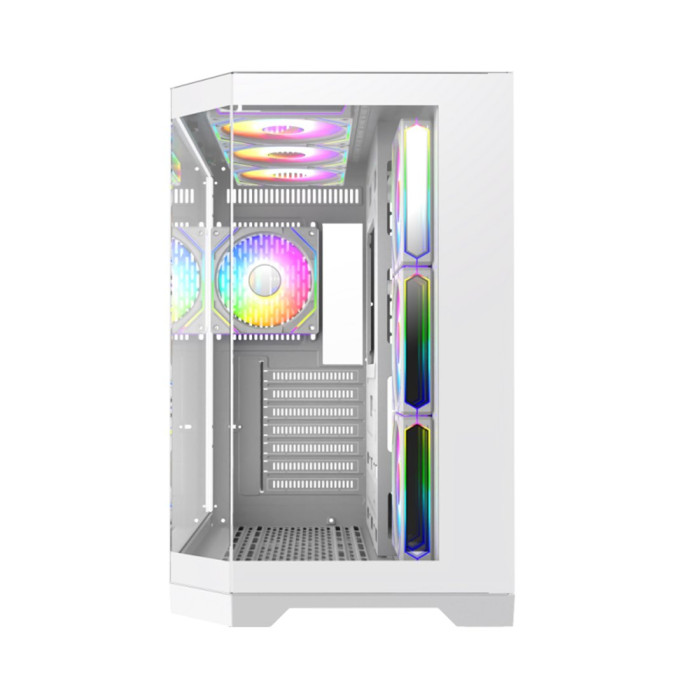 Компьютерный корпус Gamemax Hype-A WH White без Б/П