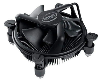 Оригинальный Вентилятор для процессора INTEL  PWM 80W 4-pin LG115*/1200  Толщина 50мм K69237-00