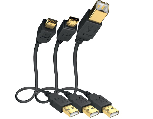 inakustik Кабель USB2.0A-USBB Premium 2m EAN:4001985700028