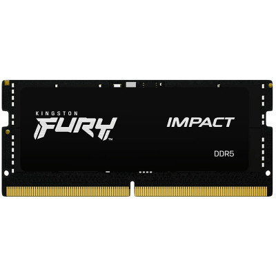 Kingston DRAM 8GB 4800MT/s DDR5 CL38 SODIMM FURY Impact PnP