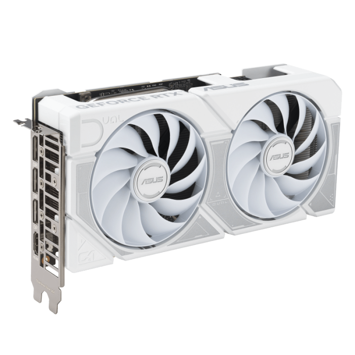 Видеокарта ASUS GeForce RTX5060Ti 16Gb, DUAL OC Edition White, GDDR7 DUAL-RTX5060TI-O16G-WHITE