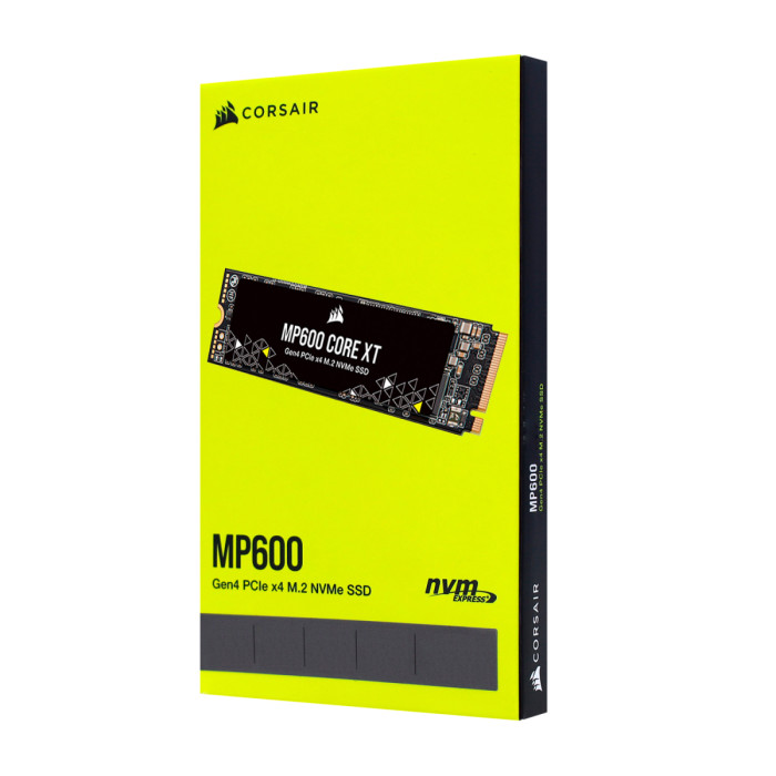 SSD M.2 PCIe 1 TB Corsair MP600 Core XT, CSSD-F1000GBMP600CXT, PCIe 4.0 x4, NVMe