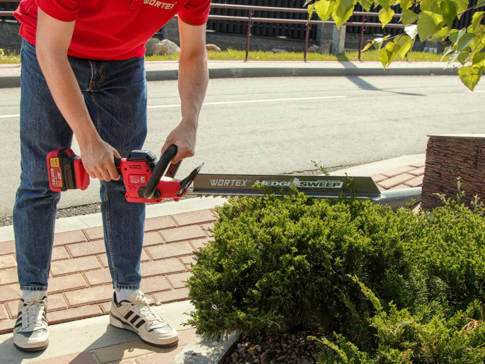 Аккум. кусторез WORTEX DB 5018 ALL1 XLT SOLO 18В, 500 мм, шаг 17 мм