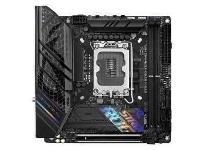 Материнская плата ASUS ROG STRIX B760-I GAMING WIFI LGA1700 2xDDR5 4xSATA3 2xM.2 RAID HDMI DP m-ATX