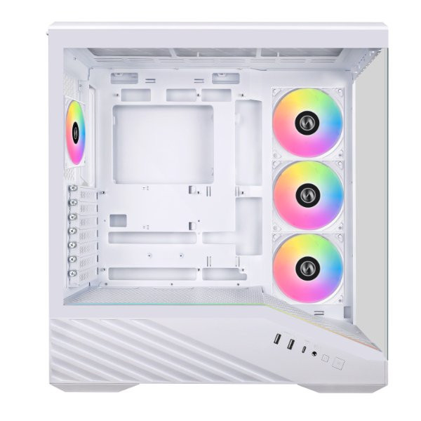 Корпус Lian Li Vector V100W E-ATX/ATX/mATX/ITX G99.V100W.00 2xUSB3.0, USB3.1, Type-C White