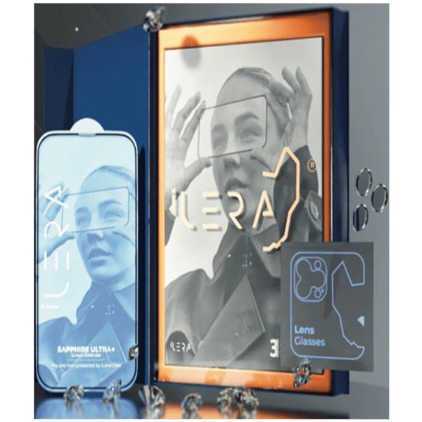 iLera Premium Sapphire Ultra + Corning Glass for iPhone 16 Pro