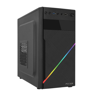 Core i3-12100F-3.3GHz/H610/RAM 16GB/SSD 512GB (M.2)/RX550-4GB/no DVD/400W
