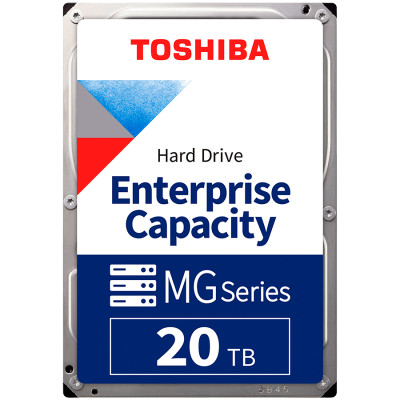 HDD Server TOSHIBA (3.5&#039;&#039;, 20TB, 512MB, 7200 RPM, SATA 6 Gb/s)