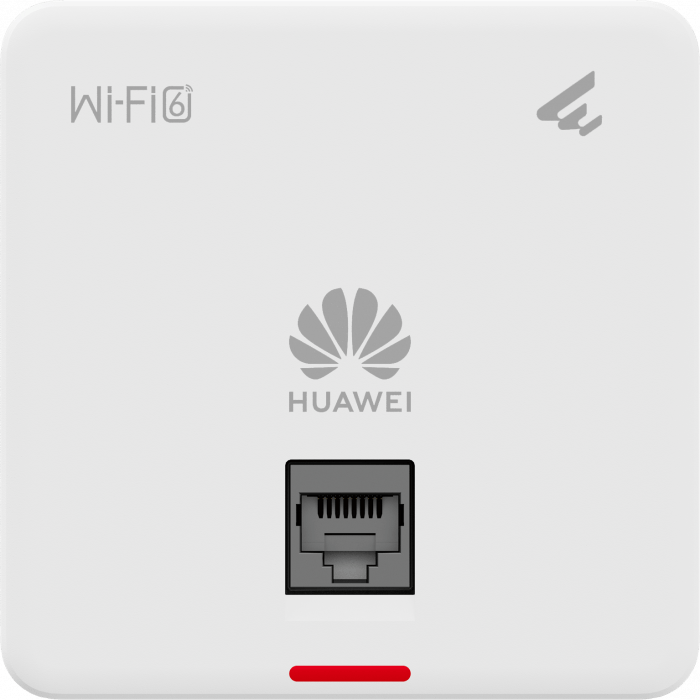 Точка доступа HUAWEI AP160 Wi-Fi 6 настенная (2.4/5 GHz, 2x2/2x2 MIMO, 1*GE PoE/1*GE RJ45, установка в стене 86x86x35мм)