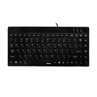 KeyBoard  USB, Hama SL720, R1050449, 88 keys, 1.4 cable,  Black