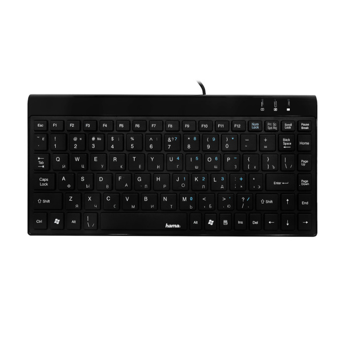 KeyBoard  USB, Hama SL720, R1050449, 88 keys, 1.4 cable,  Black