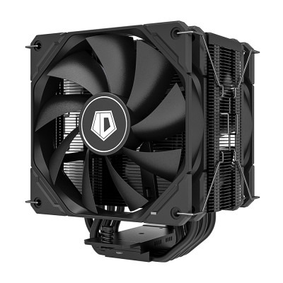 Cooler ID-Cooling, for S1700/1200/115x/2066/2011/AMD SE-225-XT BLACK V2, 220W, 700-1800rpm, 4pin