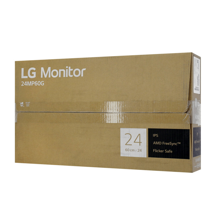 LCD 23.8" LG 24MP60G-B, 1920x1080 IPS, 5ms, 250cd/m2, 1000:1, D-Sub/HDMI