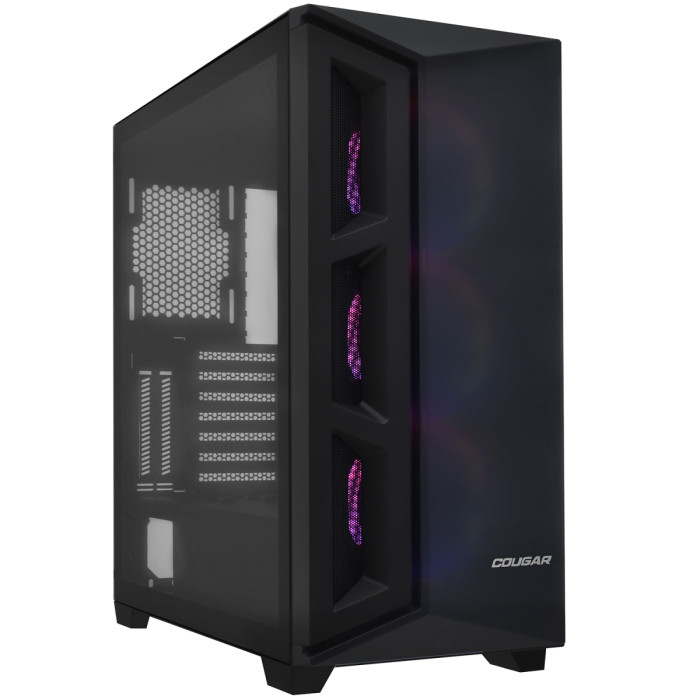 Case ATX midi tower Cougar Dark Blader X5 RGB, (без БП), black