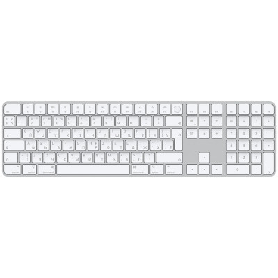 Magic Keyboard with Touch ID and Numeric Keypad for Mac computers with Apple silicon - Russian, Model A2520