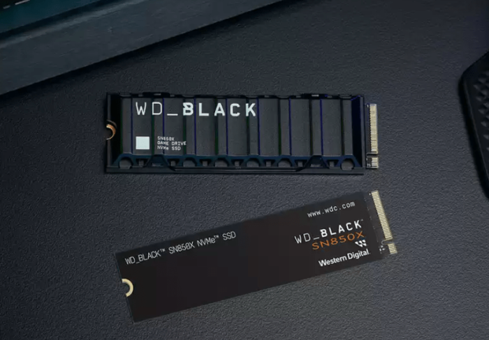 Твердотельный накопитель 1000GB SSD WD BLACK SN850X M.2 2280 NVMe R7300/W6300 WDS100T2XHE-00BCA0