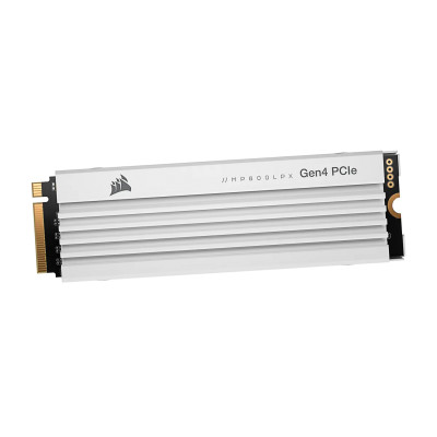 SSD M.2 PCIe 1 TB Corsair MP600 PRO LPX, CSSD-F1000GBMP600PLPW, PCIe 4.0 x4, NVMe, white